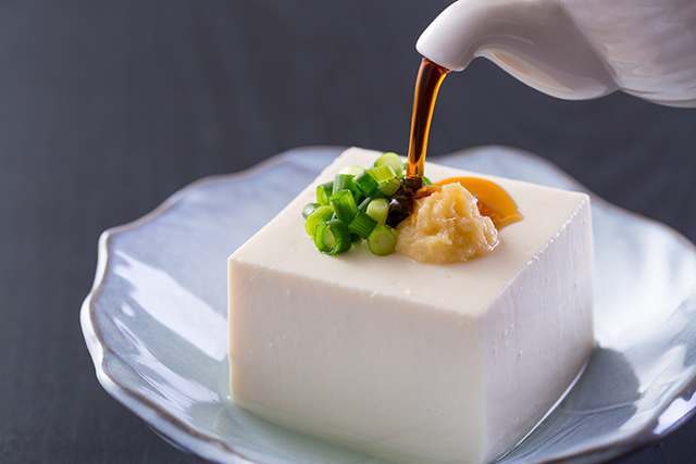 優質豆腐，簡單調味也很美味