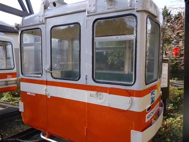 初代 箱根 空中纜車本「車」，在2006年退役，攝於姥子站。
